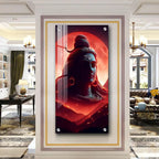 Adiyogi Vertical Wall Art in Premium Acrylic - Decor Mantra 