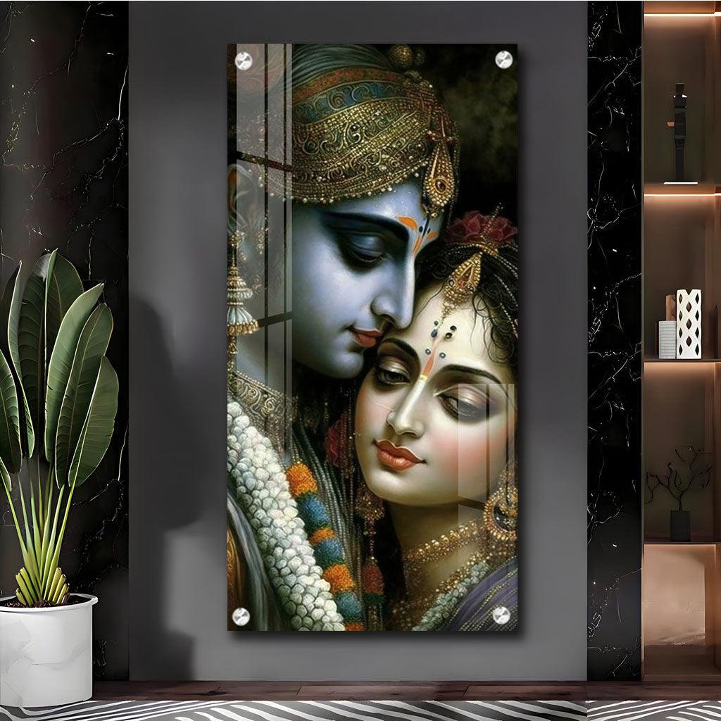 Sacred Devotion Premium Acrylic Vertical Wall Art - Decor Mantra 