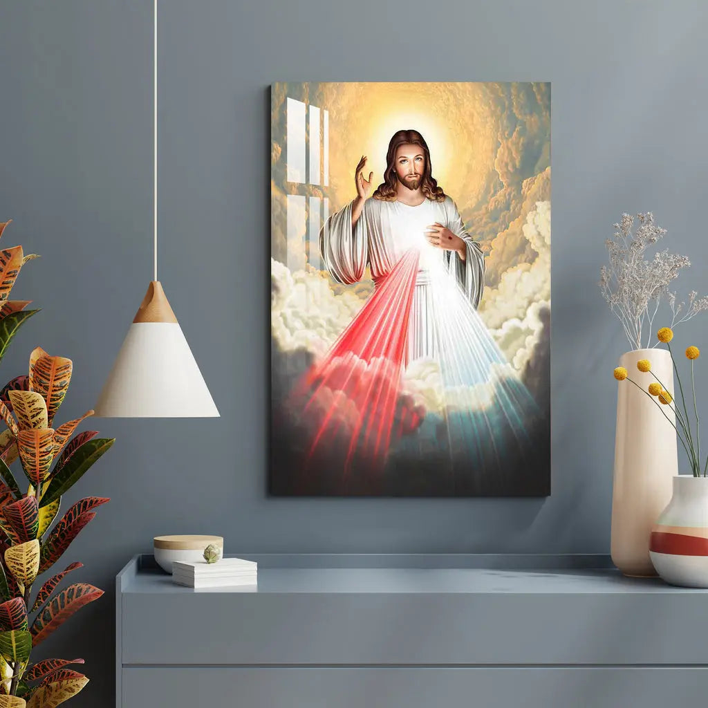 Divine Mercy Acrylic Wall Art DECORMANTRA