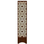 Pillar Shape Floor Lamp With Flower Pattern Design For Living Room, Bedroom - Decor Mantra 