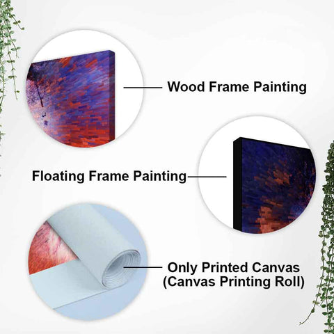 Eagle Abstract Art Canvas Wall Painting - Decor Mantra 