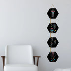 Jellyfish Wooden Wall Hanger for Home|Office|Living Room|Gift - Harshita Craft