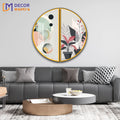 Symmetry in Nature and Form Acrylic Premium Painting DECORMANTRA