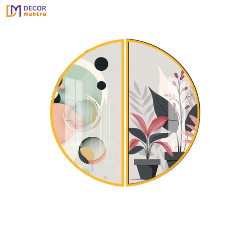 Symmetry in Nature and Form Acrylic Premium Painting