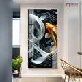 Yin and Yang: The Balance of Gold and Silver Koi Fish DECORMANTRA