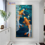Balance in Water: The Twin Koi Fish DECORMANTRA