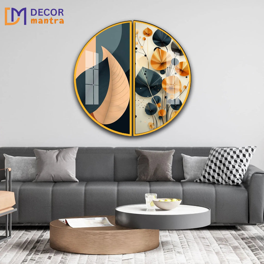 painting of a flower Acrylic Premium Painting DECORMANTRA