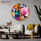 Paintings of Spring Flowers Acrylic Premium Painting DECORMANTRA
