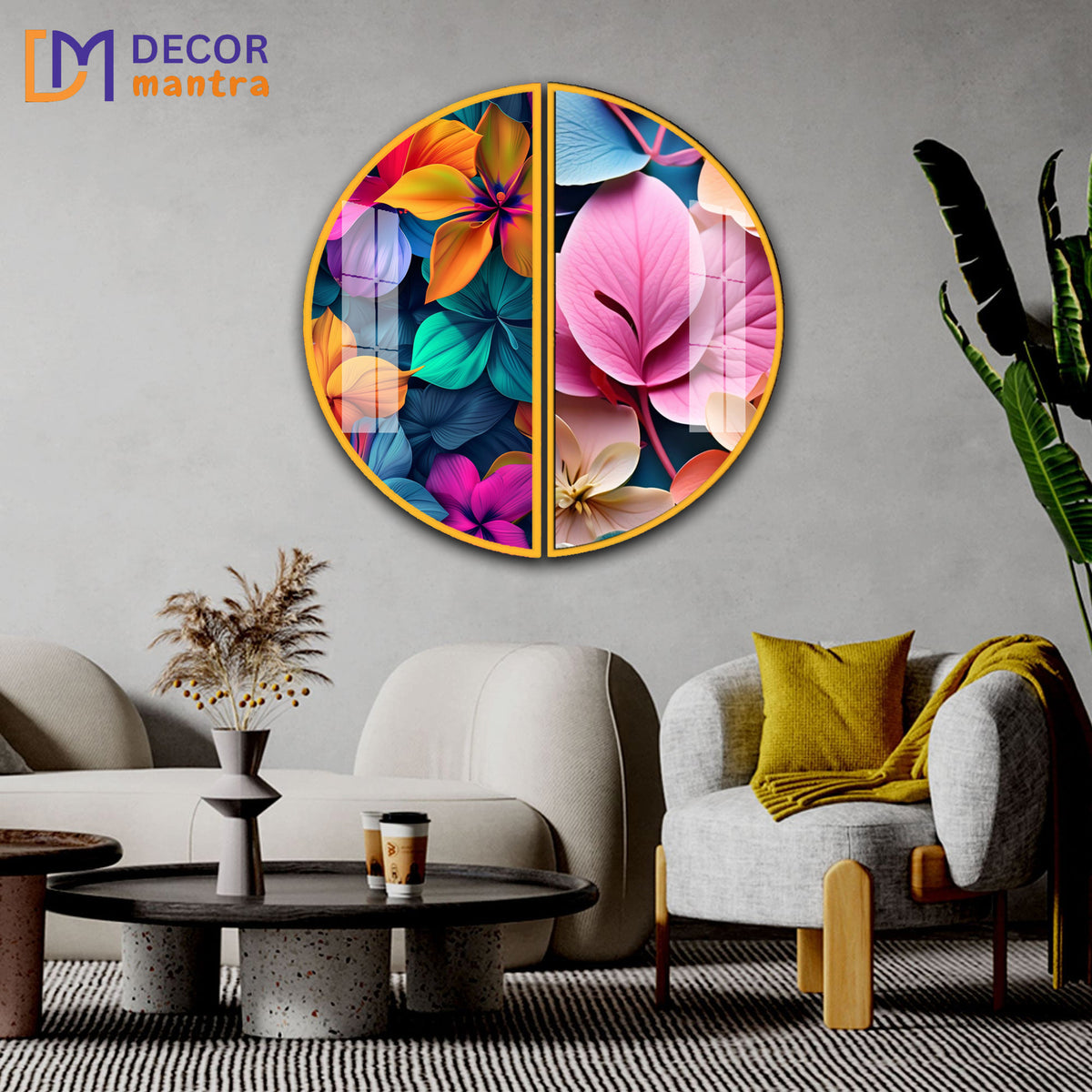 Paintings of Spring Flowers Acrylic Premium Painting