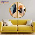 Flower Theme Framed Painting for Home and Office Wall Decor DECORMANTRA