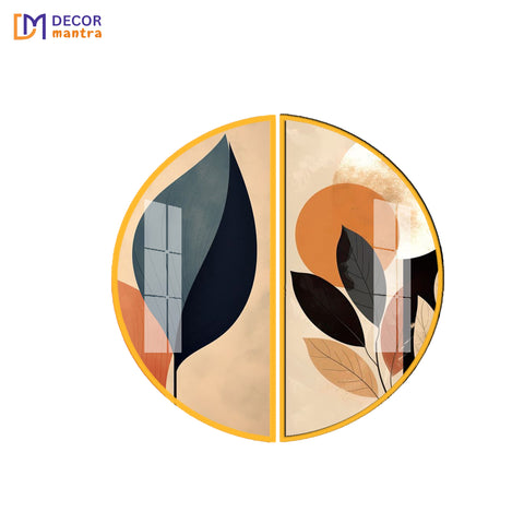 Flower Theme Framed Painting for Home and Office Wall Decor