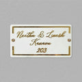 Classic Personalised Acrylic Nameplate - Harshita Craft