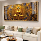Radiant Buddha Premium Acrylic Horizontal Wall Art