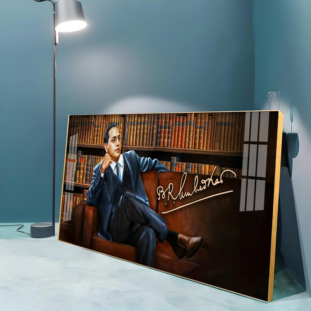 Bhimrao Ramji Ambedkar Premium Acrylic Horizontal Wall Art