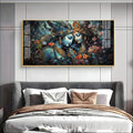 Mystical Love Of Radha Krishna Premium Acrylic Horizontal Wall Art