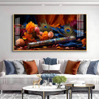 Troupe Of Bansuri Premium Acrylic Horizontal Wall Art