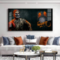 Maharaj Shivaji Premium Acrylic Horizontal Wall Art