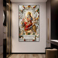 Luxury Durga Mata Acrylic Painting for Vastu Home Decor