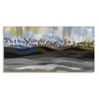 Abstract Dark Gray Splash Background Premium Canvas Wall Painting DECORMANTRA