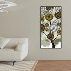 Abstract Flowers Designer Art Canvas Wall Painting DECORMANTRA