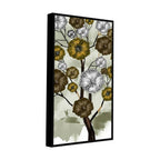 Abstract Flowers Designer Art Canvas Wall Painting DECORMANTRA