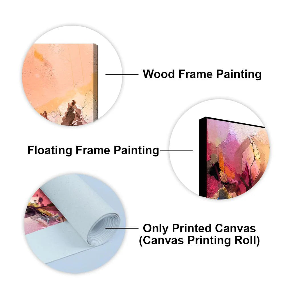 Abstract landscape Contemporary art Canvas Wall Painting DECORMANTRA