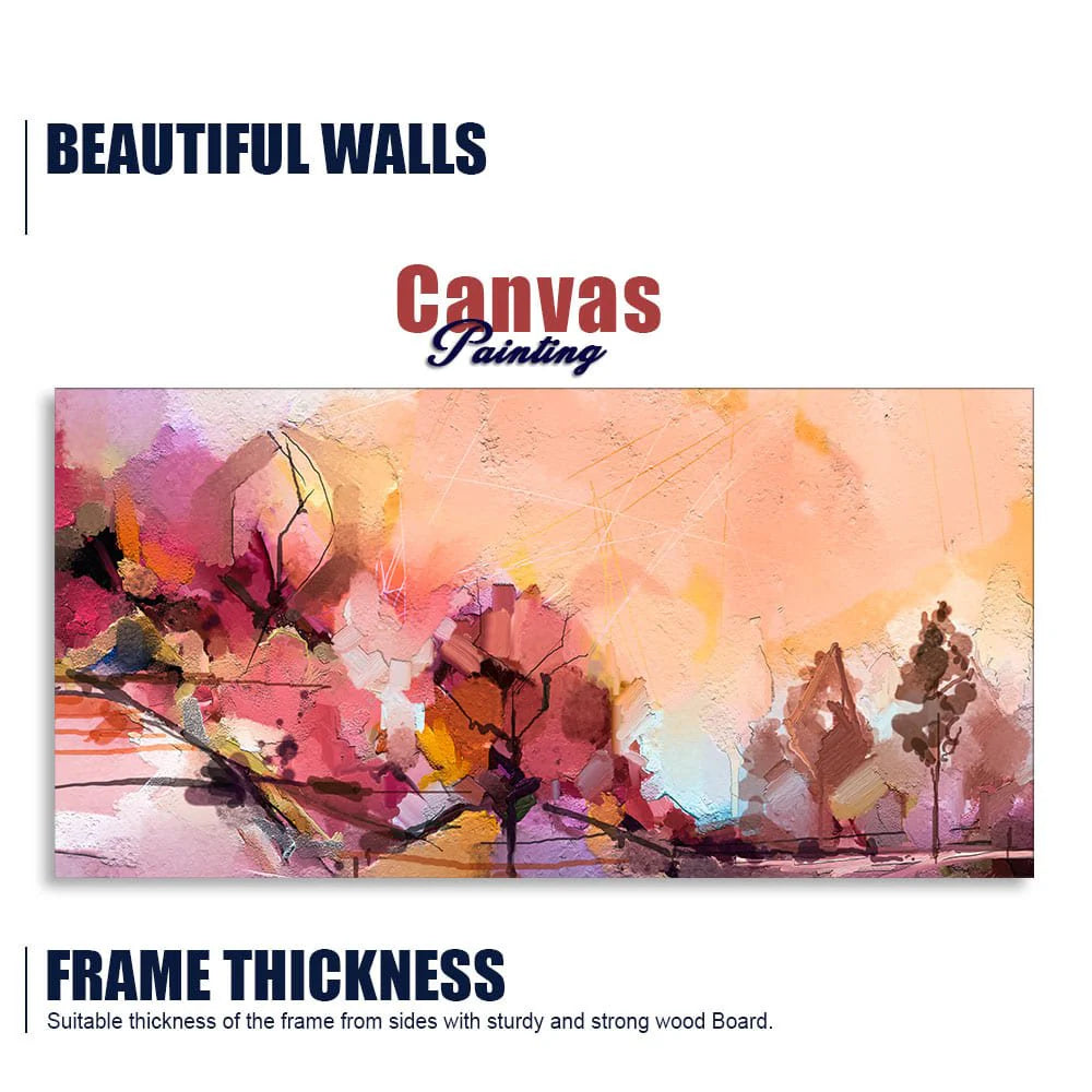 Abstract landscape Contemporary art Canvas Wall Painting DECORMANTRA