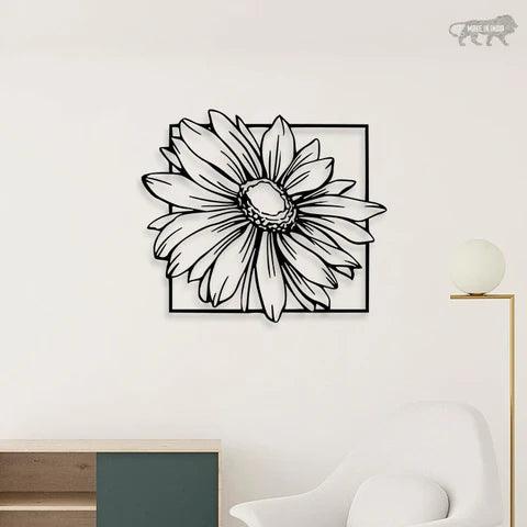 Amazing Sunflower Metal Wall Art - Decor Mantra 