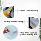 Amazing View Premium Canvas Abstract Wall Painting DECORMANTRA