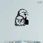 American Two Eagle Metal Wall Art - Decor Mantra 