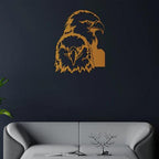 American Two Eagle Metal Wall Art - Decor Mantra 