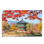 Autumn Season Floating Canvas Wall Painting DECORMANTRA