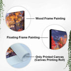 Autumn Season Nature's Scenery Wall Painting DECORMANTRA