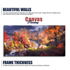 Autumn Season Nature's Scenery Wall Painting DECORMANTRA