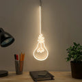 Hanging Bulb Design Neon LED Light DECORMANTRA