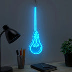 Hanging Bulb Design Neon LED Light DECORMANTRA