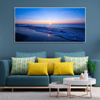 Sunset Sea Horizon Premium Canvas Wall Painting Decor Mantra