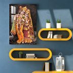 Krishna & Radha Beautiful Acrylic Wall Art Decor Mantra