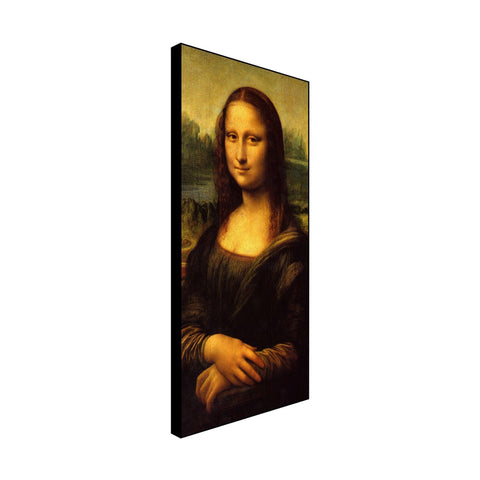 The Mona Lisa Portrait Floating Canvas Wall Art - Decor Mantra 