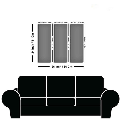 Animal Wall Painting of Penguins Set of 3 Pieces - Decor Mantra 