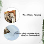 Beautiful Elephants Premium Wall Painting DECORMANTRA