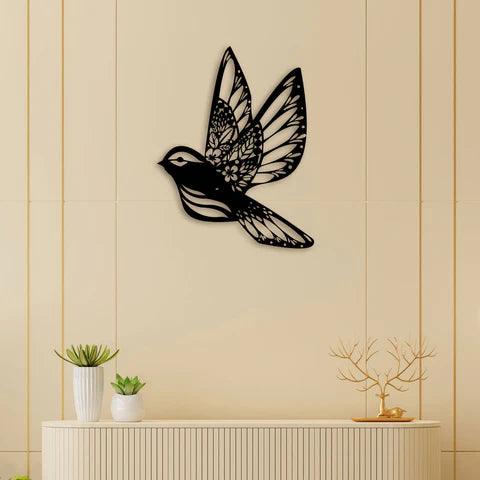 Beautiful Flying Bird Metal Wall Art - Decor Mantra 