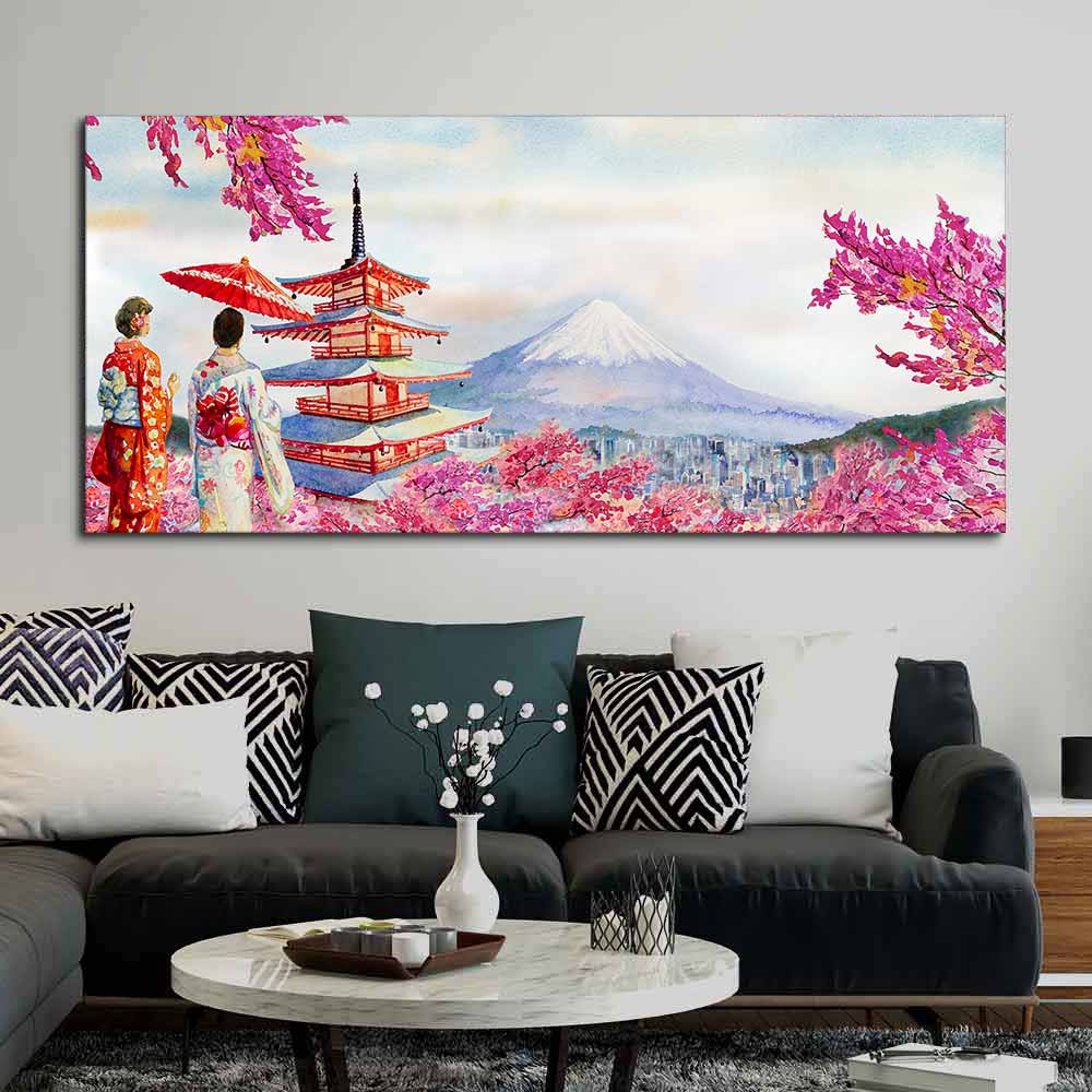 Beautiful Japan Premium Canvas wall DECORMANTRA