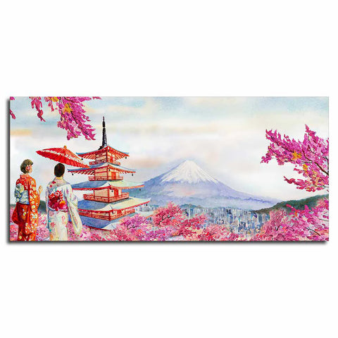 Beautiful Japan Premium Canvas wall