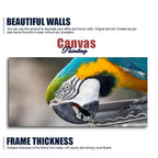 Beautiful Macaw Parrot Canvas Wall Painting Decor Mantra