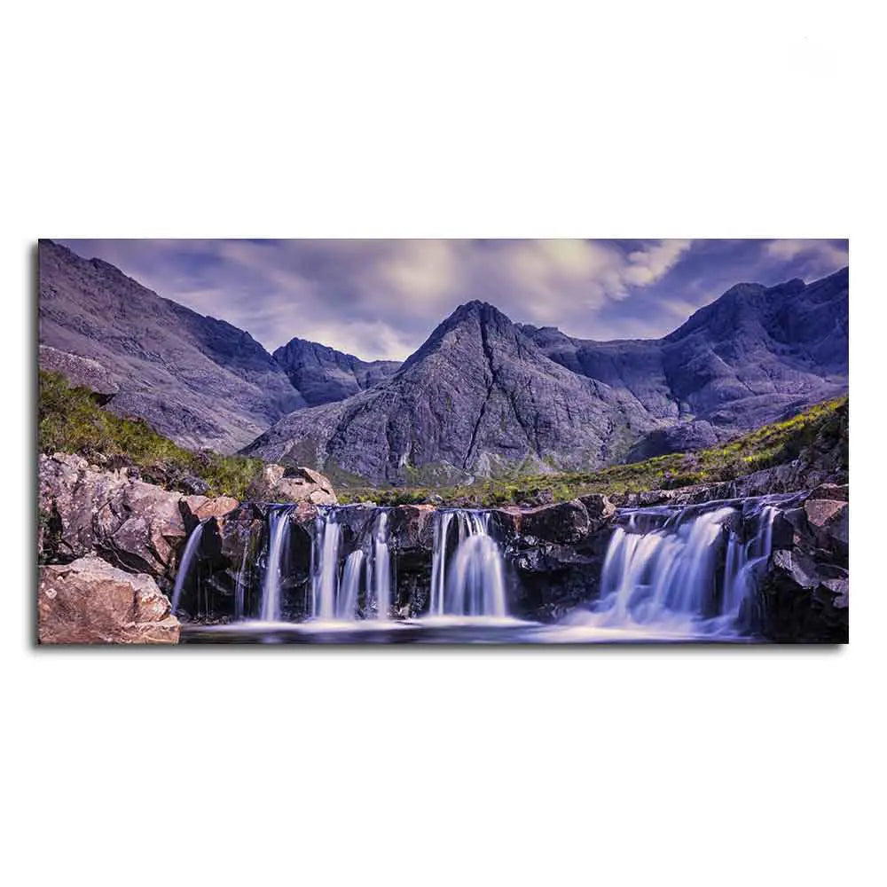 Beautiful Nature Scenery Premium Canvas Wall Painting DECORMANTRA