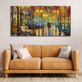 Beautiful Rain's Rustle Wall Painting DECORMANTRA