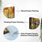 Beautiful Rain's Rustle Wall Painting DECORMANTRA