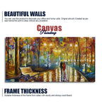 Beautiful Rain's Rustle Wall Painting DECORMANTRA