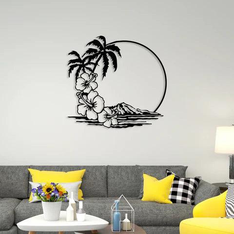 Beautiful Scenery Metal Wall Art - Decor Mantra 